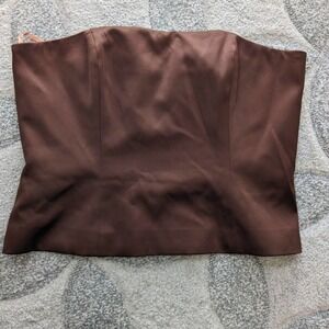 Natural Collection Size 2x? Corset Top‎